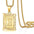 Wholesale  Cuban Chain Men's English 26 Letter Pendant Accessories  Letter Necklace
