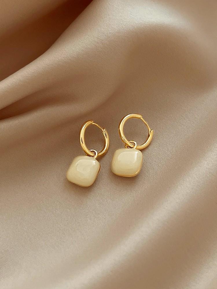 Wholesale Drip Glaze Red Earrings ACC-ES-HaoWen018