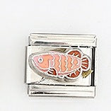 Wholesale 5pcs Italian Charm Bracelet 9mm DIY Splicing Ocean Style Stainless Steel Composable Bracelet