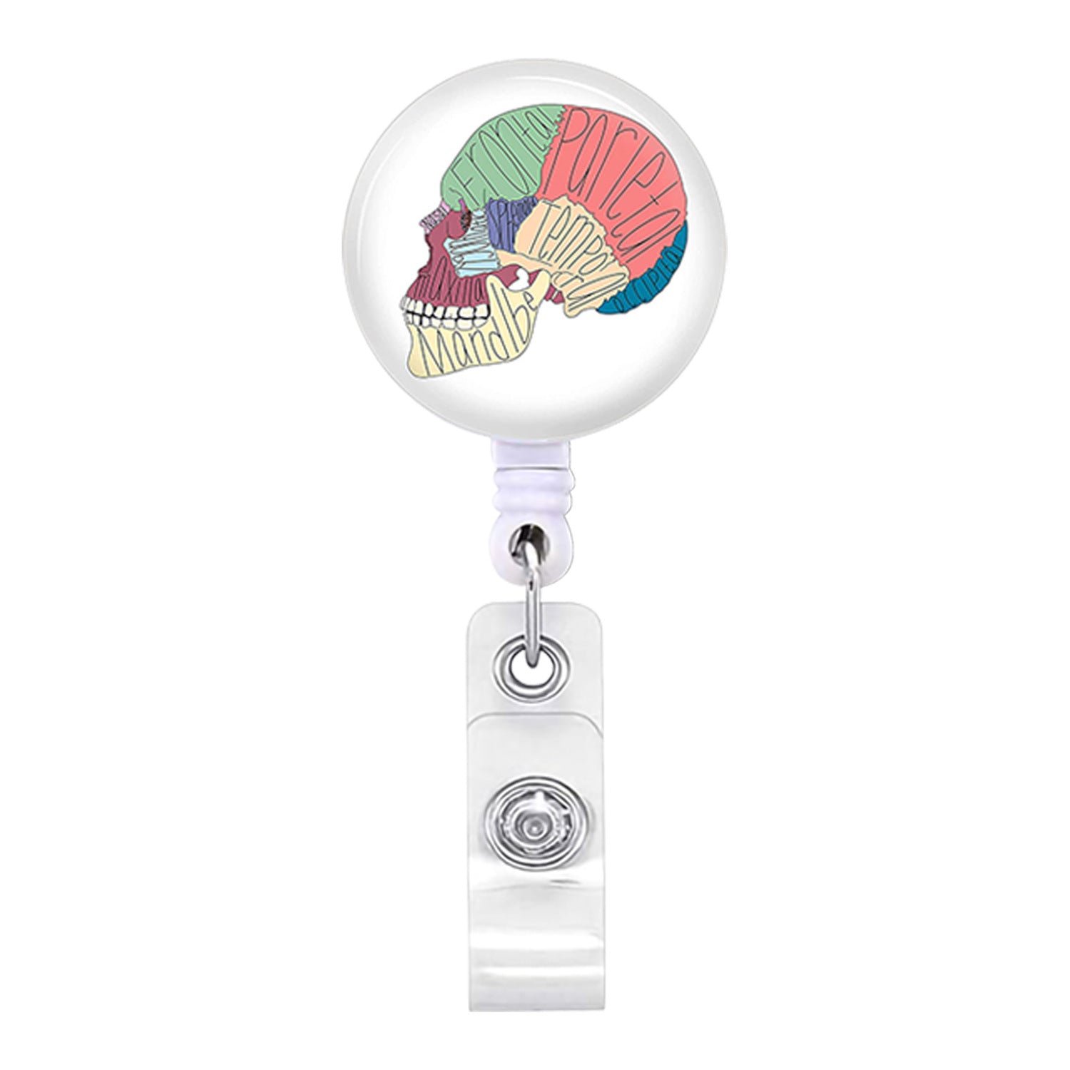 Wholesale Heart Spleen and Lung Brain Badge Reels