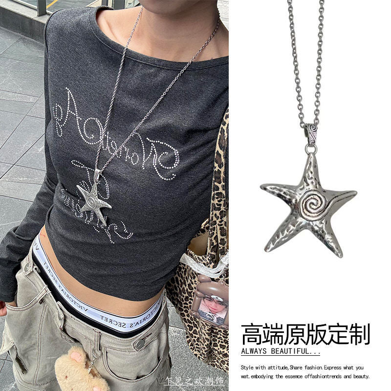 Wholesale "Lucky Star"  Little Star Necklace