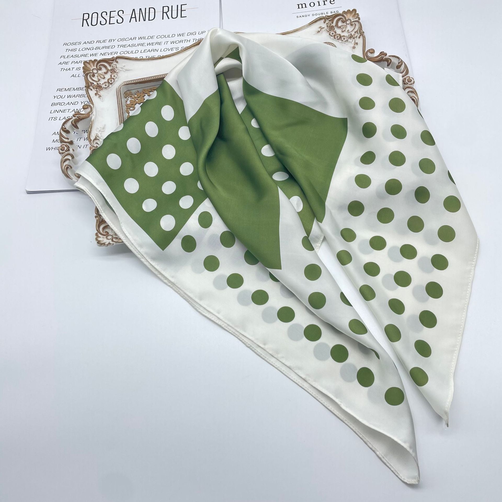 Wholesale multi-color  Silk f 70* 70cm Large Square  Scarf