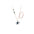 Wholesale Devil's Eye Pendant Jewelry Collarbone Chain