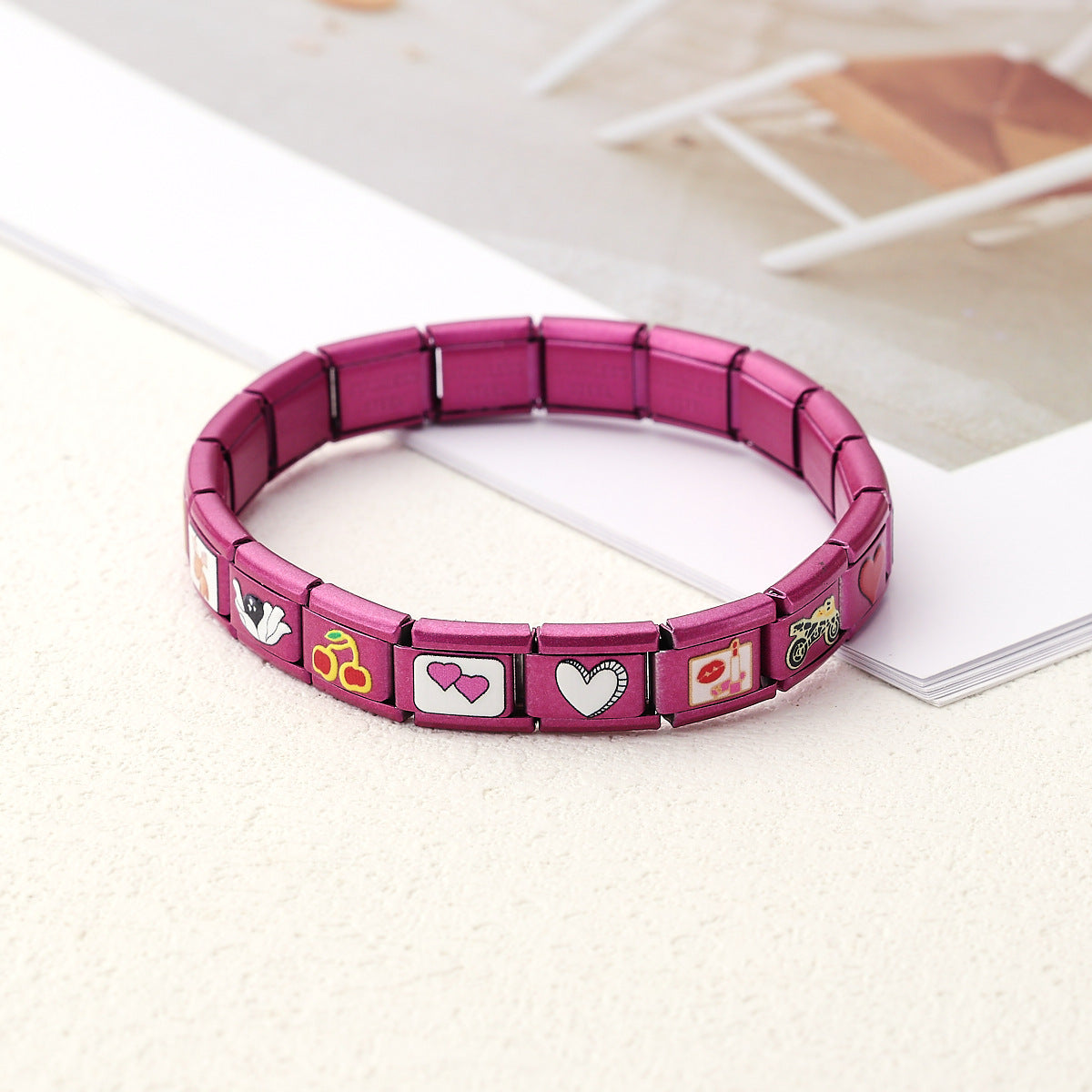 Wholesale Italian Charm Bracelet Colorful Bracelet