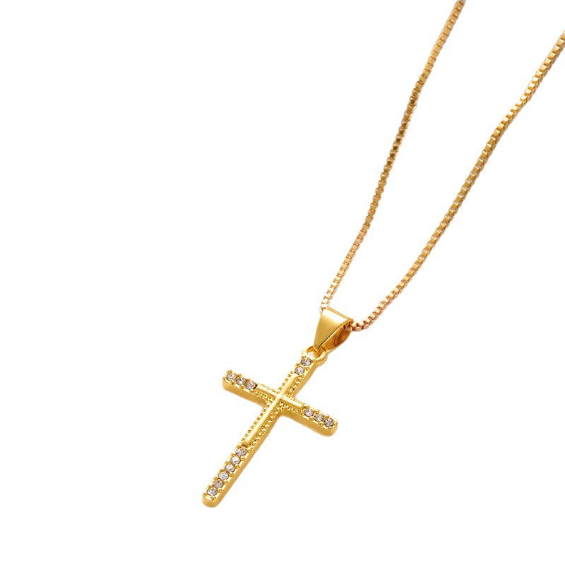Wholesale Luxury cross necklace