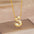 Wholesale Brass Glow Balloon Bubble Cute Chubby 26 English silver Letter Pendant Necklace
