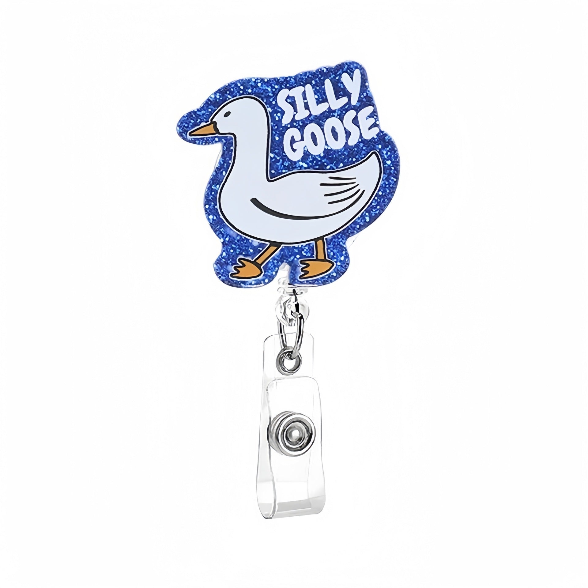 Wholesale Acrylic Fun Zoo Undersea Theme Badge Reel Keychain