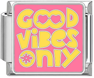 Wholesale Italian Charm Bracelet 9mm DIY creative  letter flower   Creative Stainless Steel Composable Bracelet