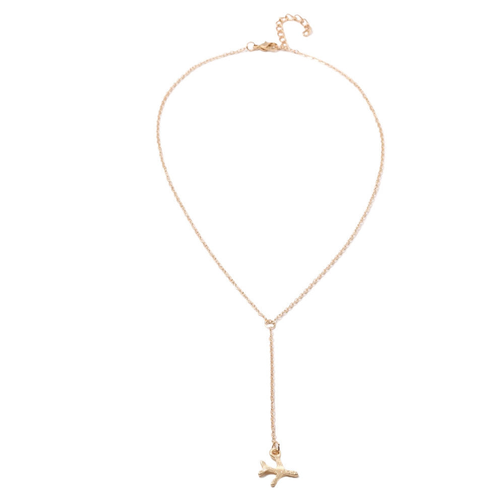 Wholesale  Alloy Necklace  Airplane Jewelry