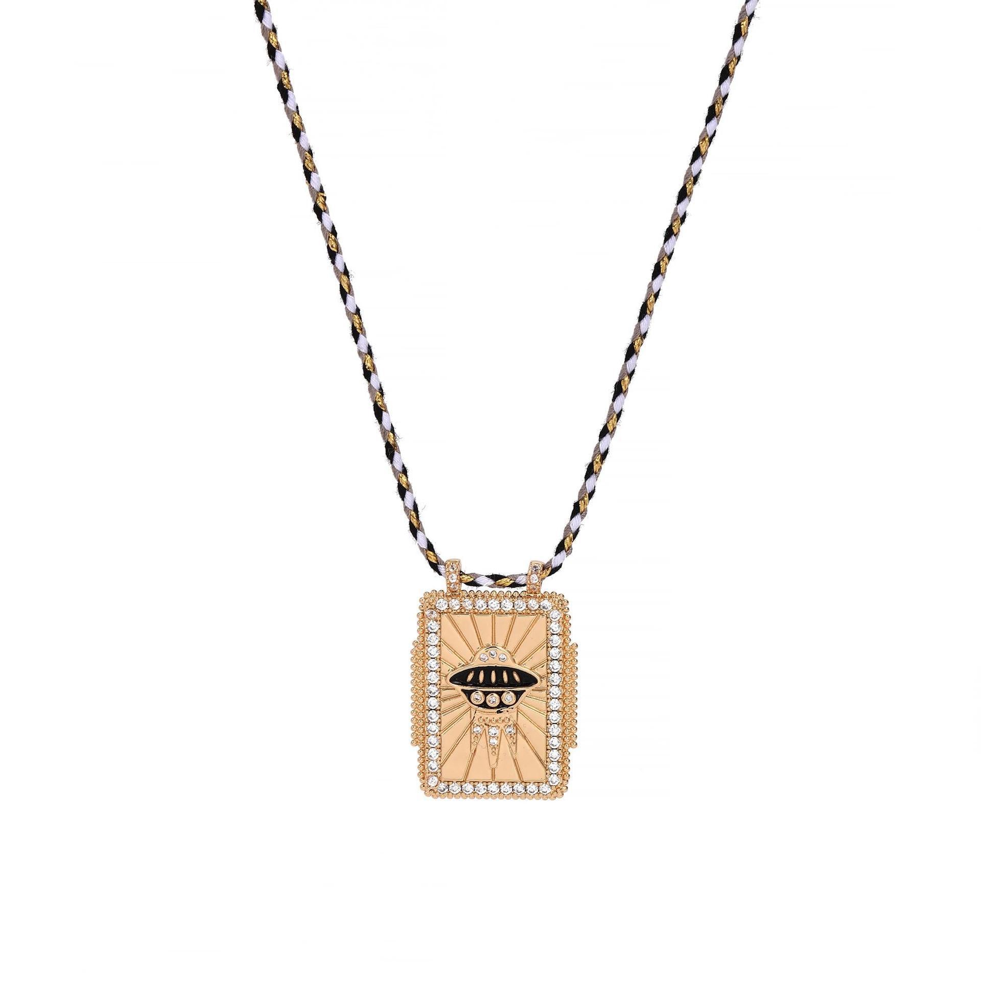 Wholesale Desert Wind Tarot Sun Moon Necklace ACC-NE-XuanChi004