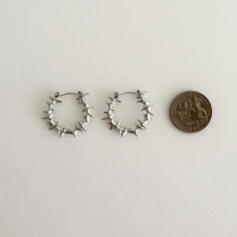 Wholesale  Alien Thorn Earrings  Retro Hip-hop Ear Jewelry Earrings