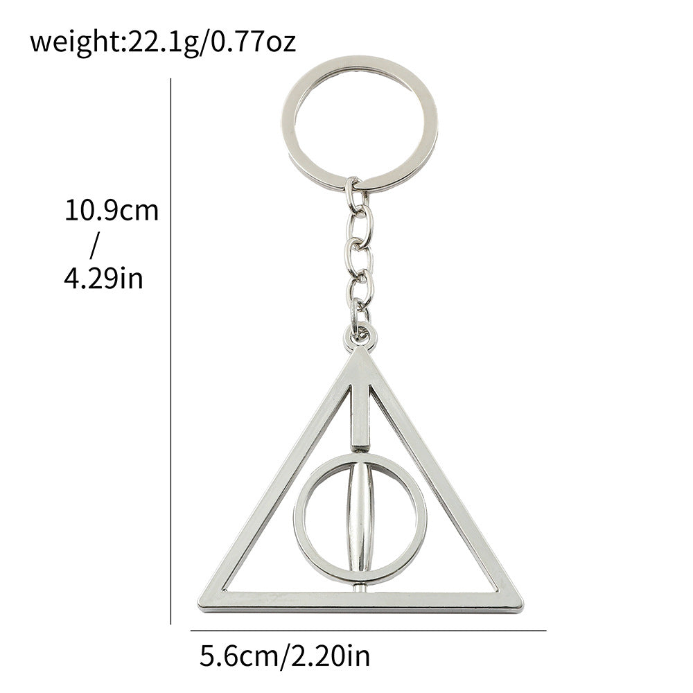 Triangular Keychain Wholesale Triangle creative keychain