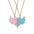 Wholesale  angel wings love necklace cartoon necklace