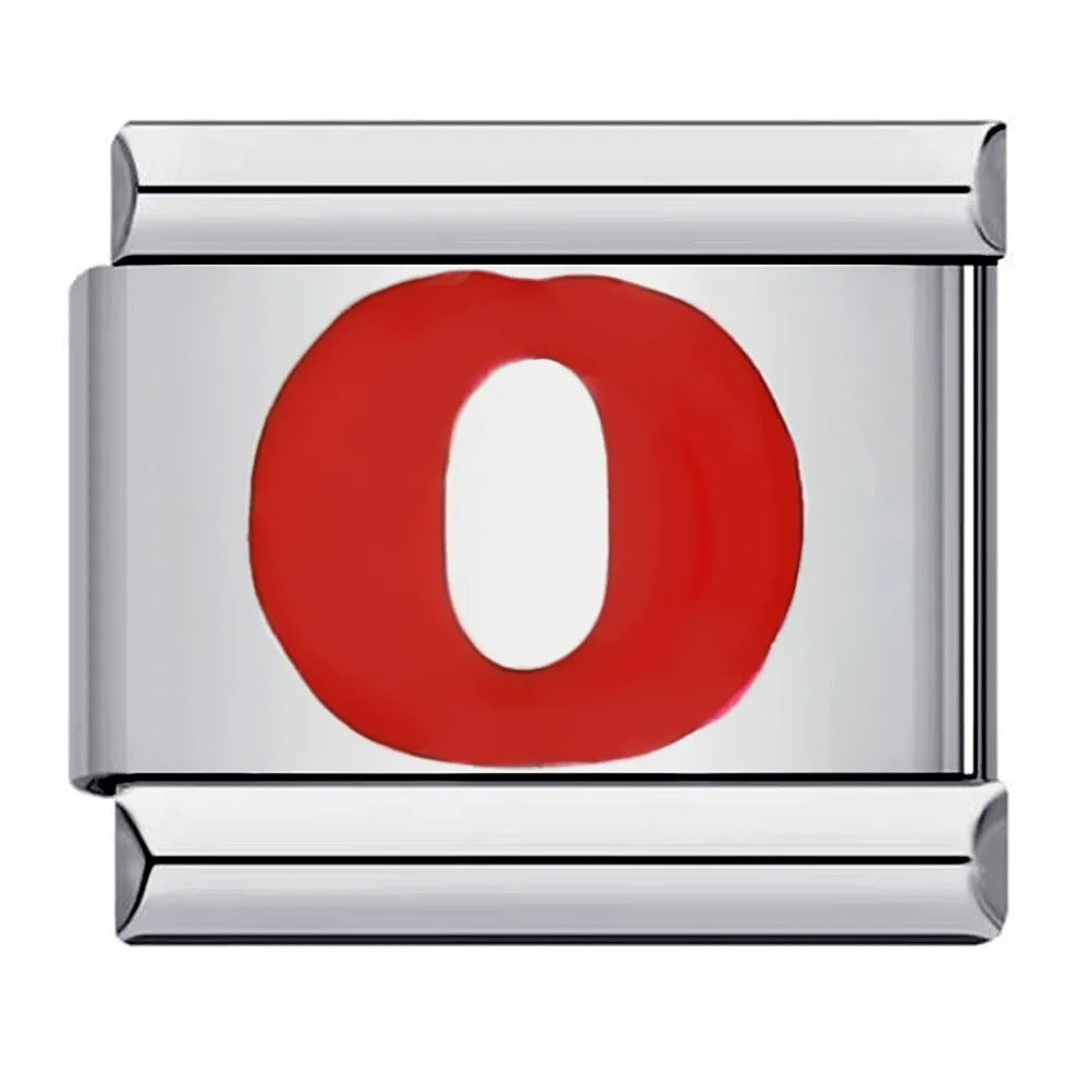 Wholesale   Italian Charm Bracelet 9mm DIY Splicing letter  Creative Stainless Steel Composable Bracelet