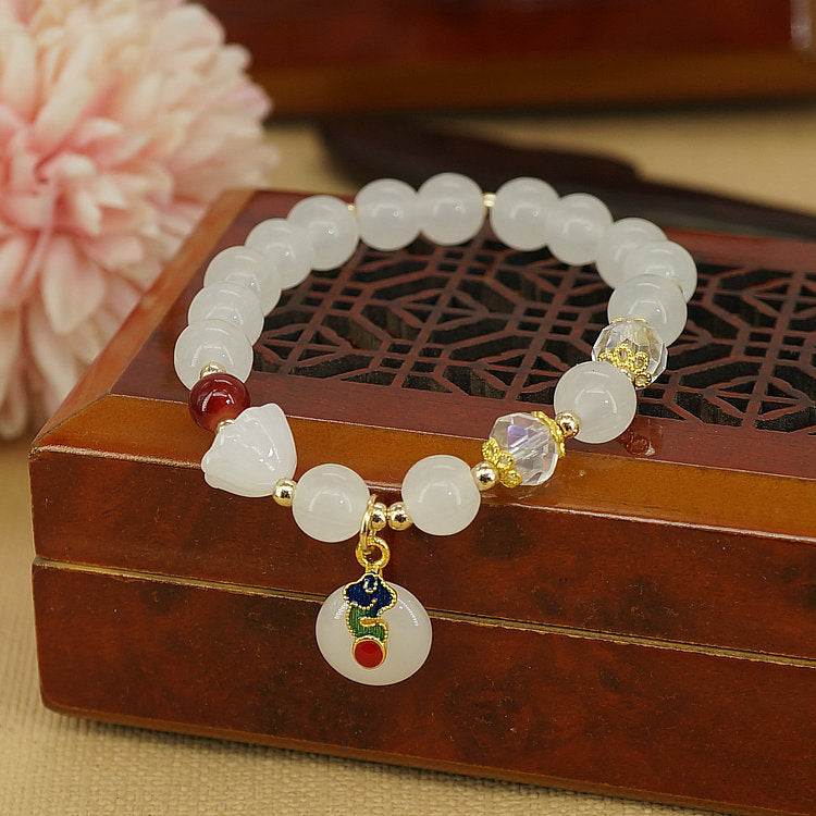 Wholesale Mixed Material Glass Inlay Jewelry Accessory Resale Gift