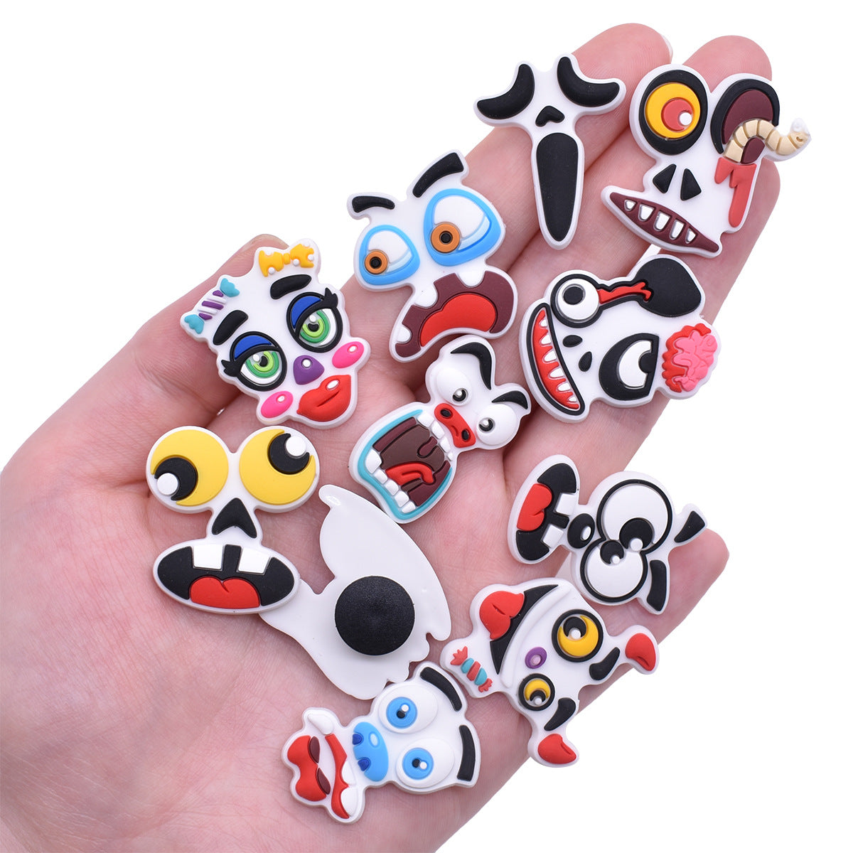 Wholesale Random 100pcs Halloween Series Shoes Accessories Shoes Charms ACC-SC-RYY047