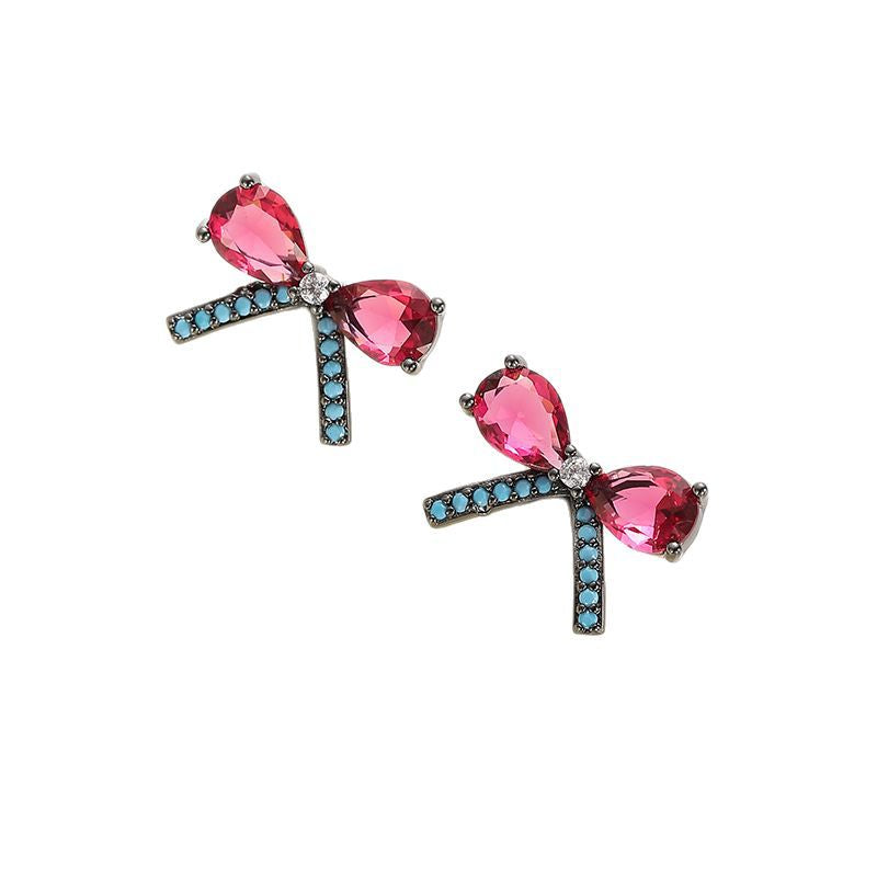 Wholesale Light luxury flower earrings