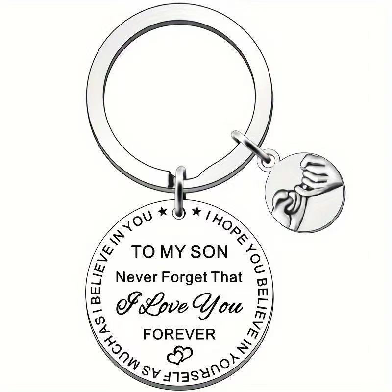 Wholesale Hand In Hand Friendship Engraved Stainless Steel Keychain Fashion Car Key Accessory Gift For Family And Classmates