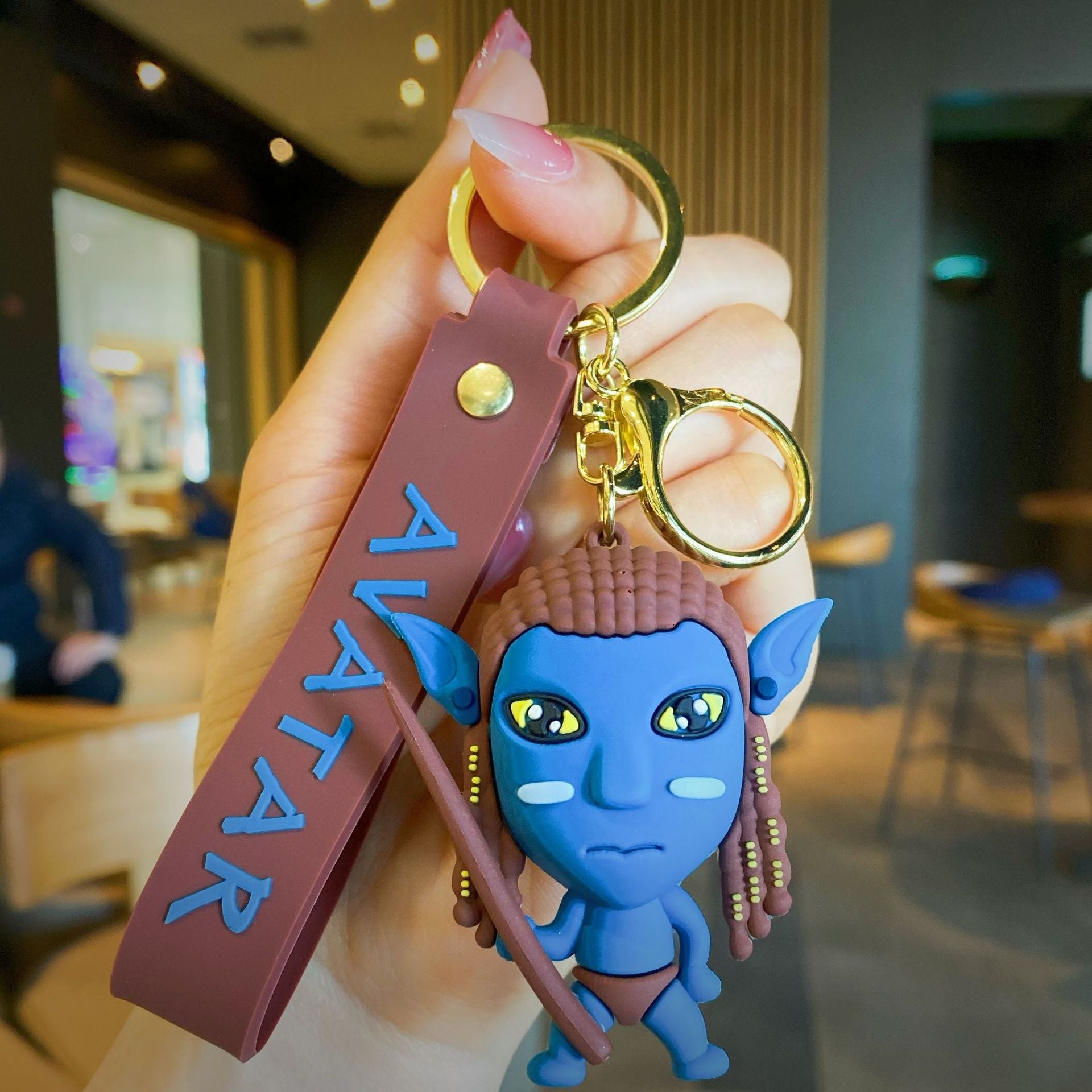 Wholesale Cartoon 3D Glue Doll Keychains ACC-KC-SJ003