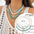 Wholesale Ocean Style Shell Rice Bead Gravel Necklace Beach Starfish Beaded necklace