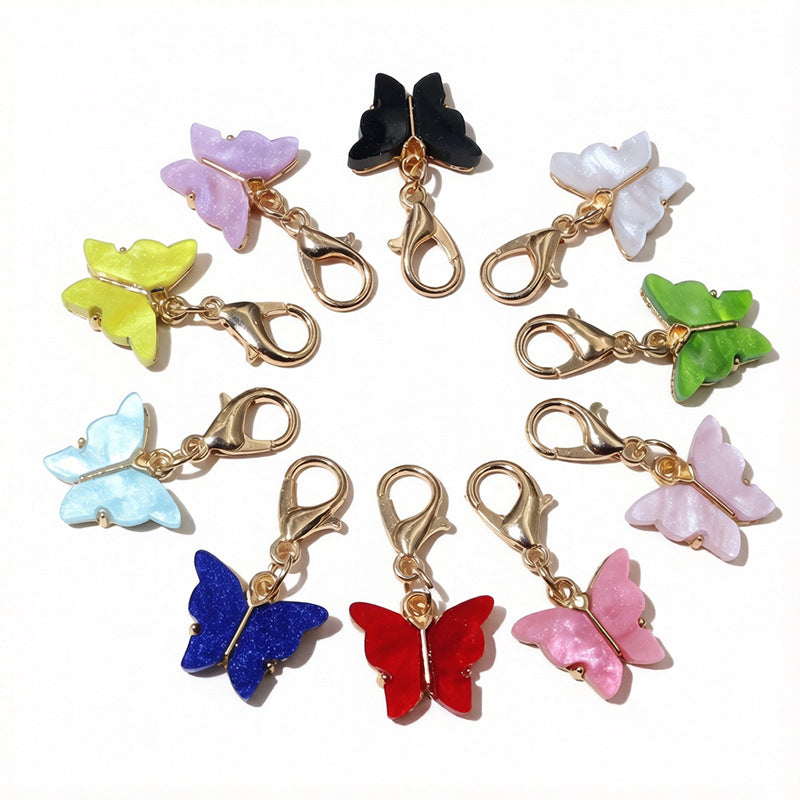 Wholesale Butterfly Alloy Pendant DIY Jewelry Accessory Craft Supply for Gift and Boutique Resale