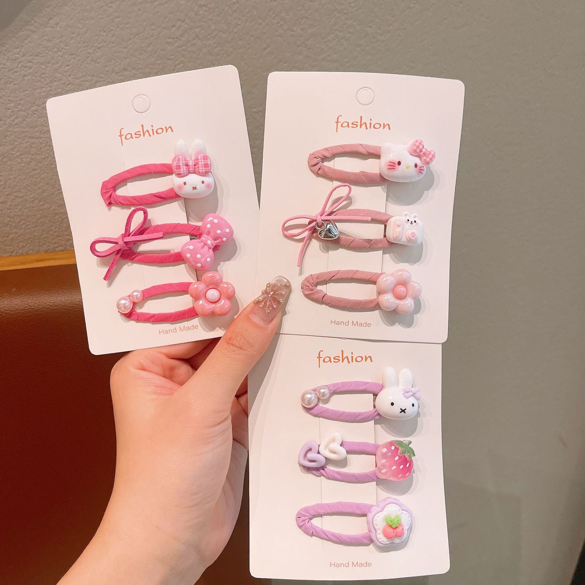 Wholesale Cute Cartoon Style  Gentle on Hair Kids Hair Clips