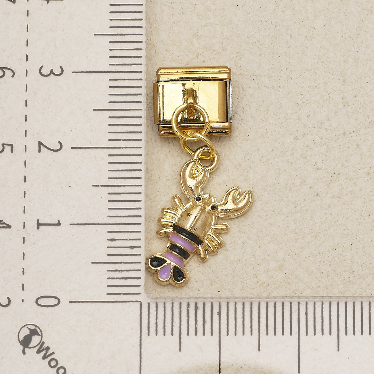 Wholesale Electroplated Stainless Steel Crab Lobster Sneaker Pendant Novelty Charm Gift Boutique Resale