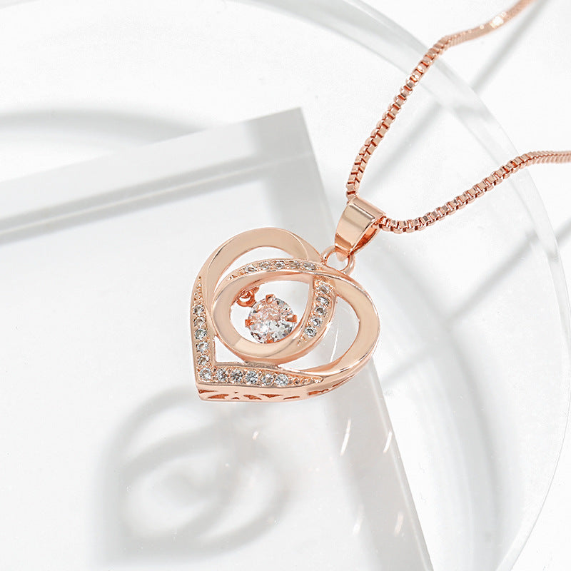 Wholesale Luxury Heart Shaped Necklaces