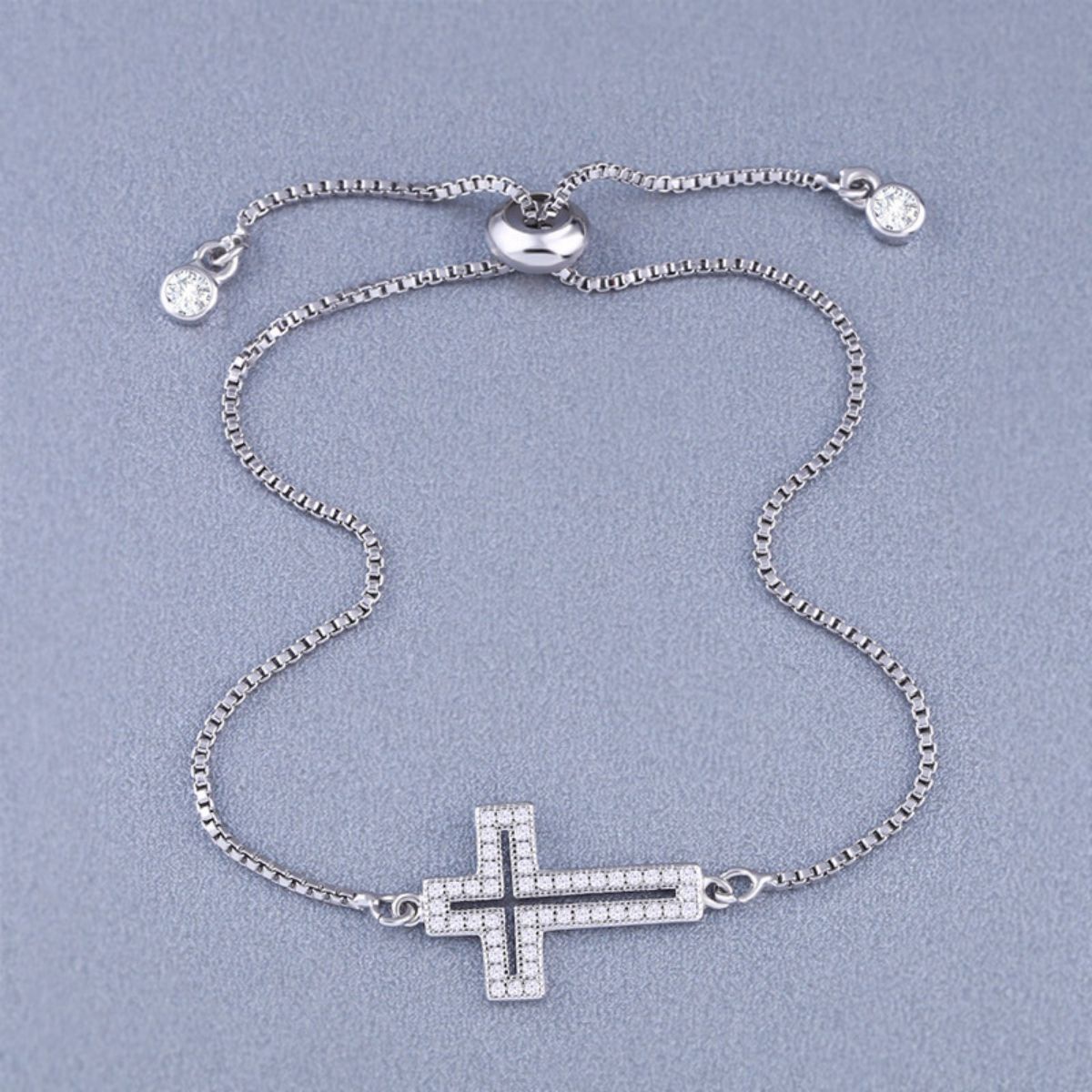 Wholesale Cross Zircon Micro Set Bracelet