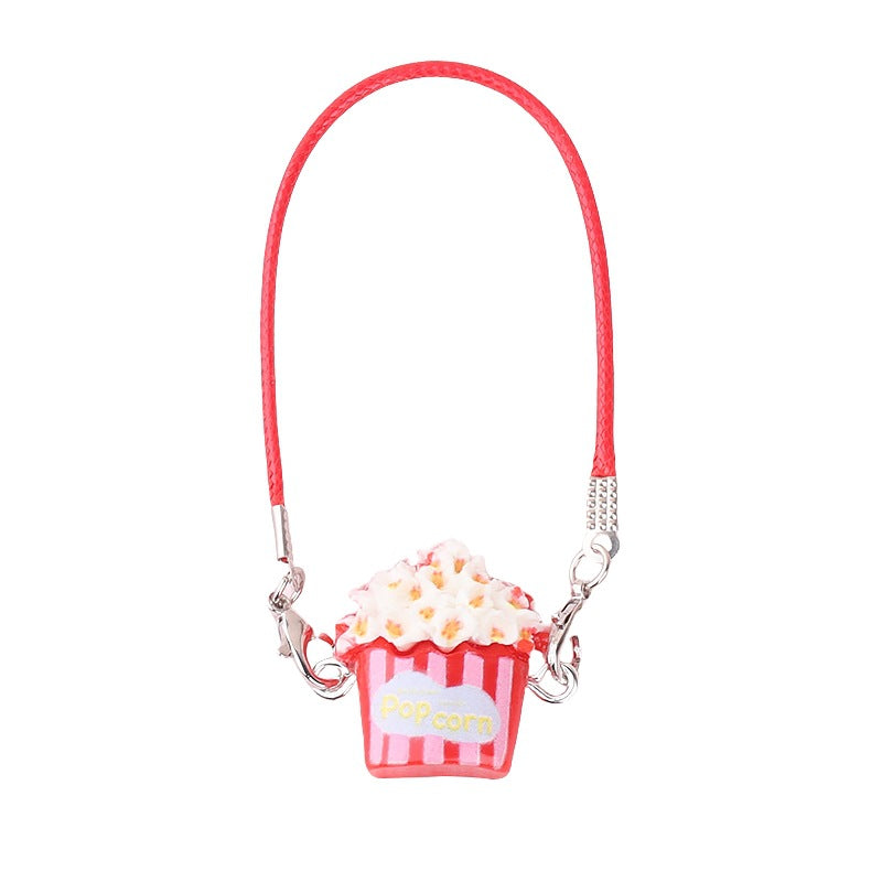 Wholesale Cute cartoon mini popcorn doll accessories