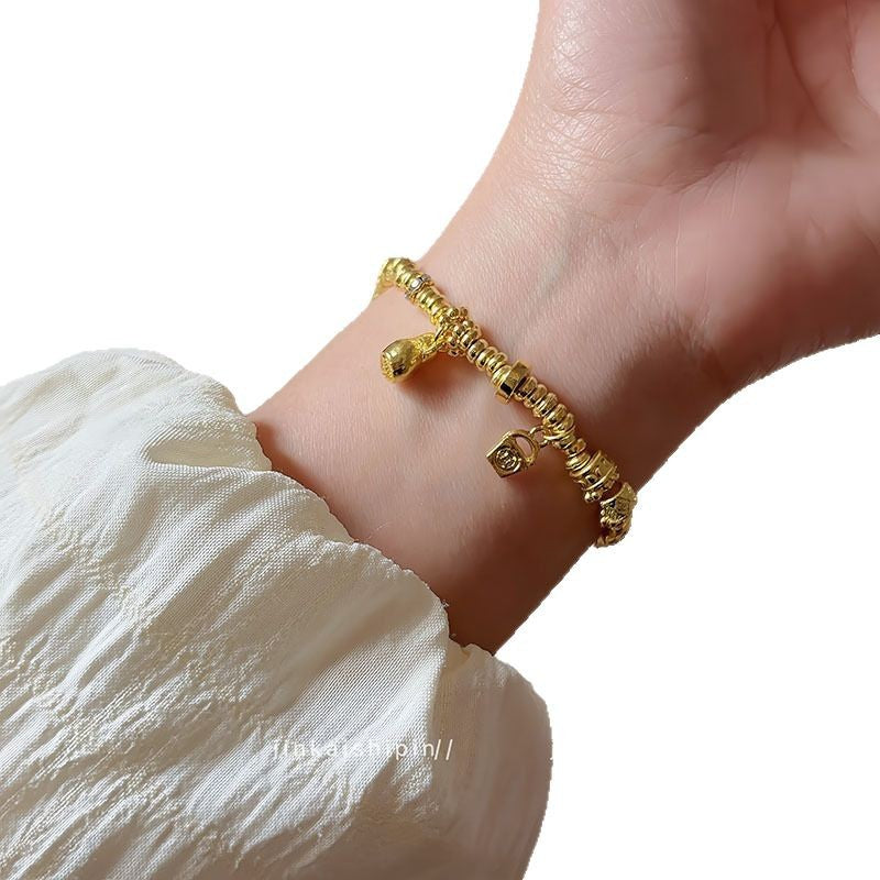 Wholesale Light luxury gold wrapped bracelet