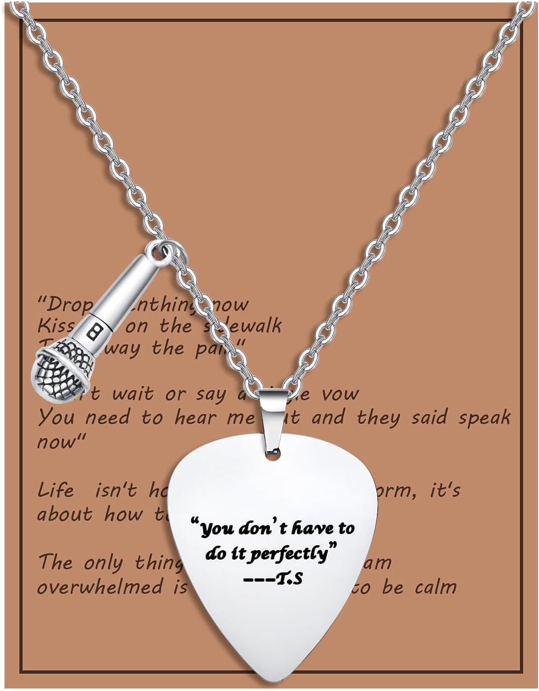 Wholesale Alloy Guitar  Necklace