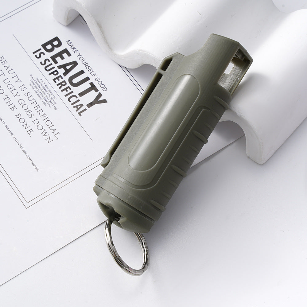 Wholesale Plastic Portable Press Bottle Keychain ACC-KC-ZhiYa013