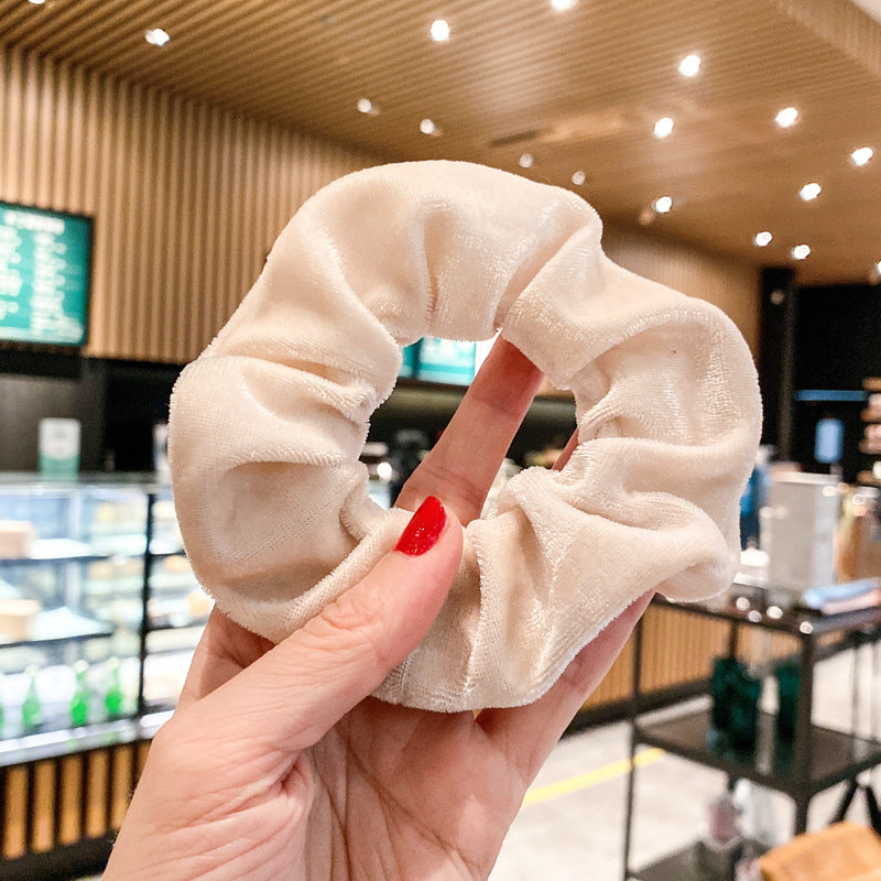 Wholesale Gold Velvet Plush Hair Band ACC-HS-Huidi025