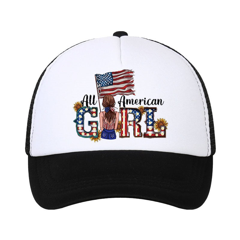 Wholesale  Independence Day sponge baseball cap