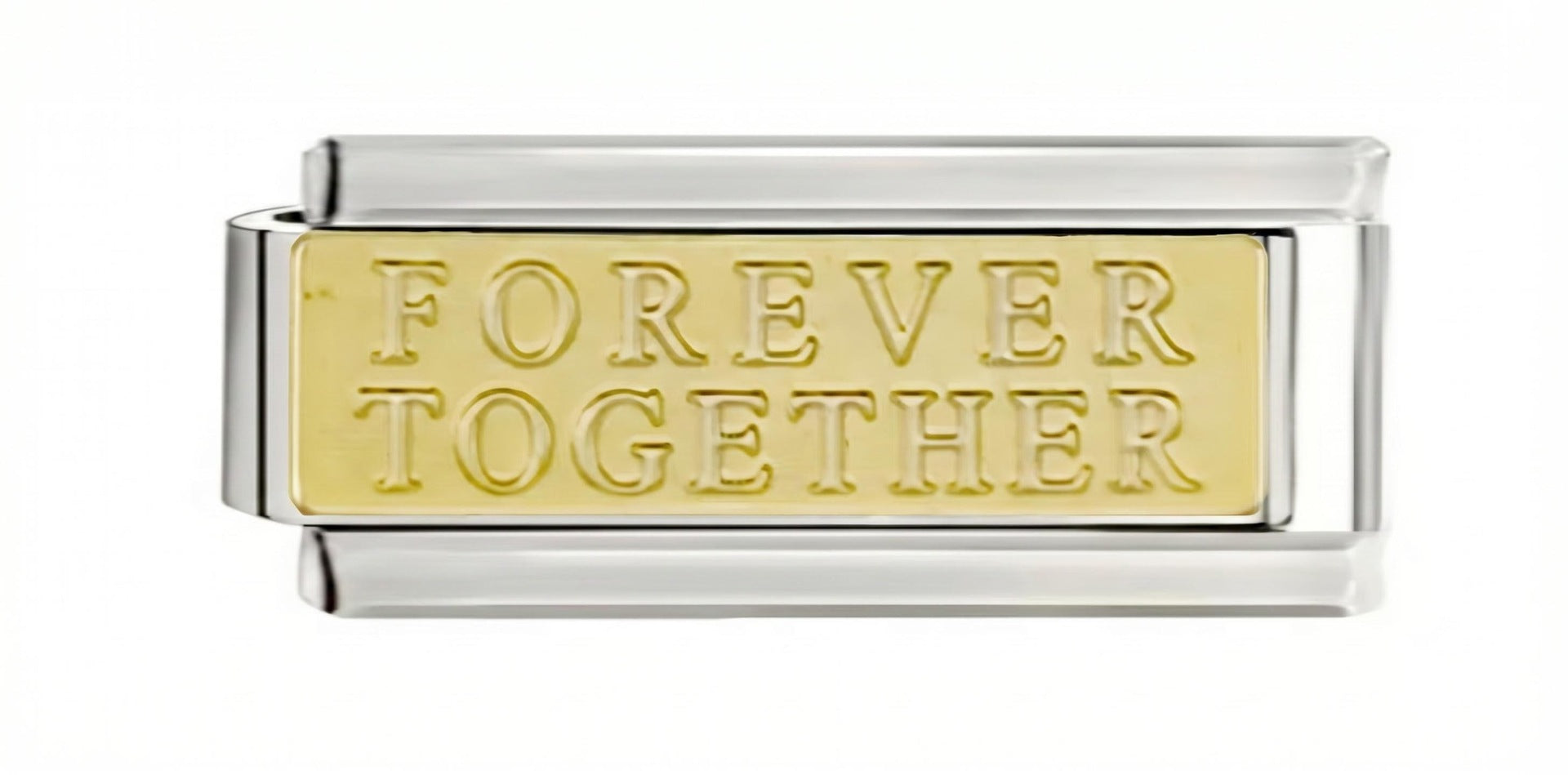 Wholesale Italian Modular Bracelet Cross-Border Hot-Selling 9mm Laser-Engraved Pattern Simple Titanium Steel DIY Jewelry Wholesale in Stock