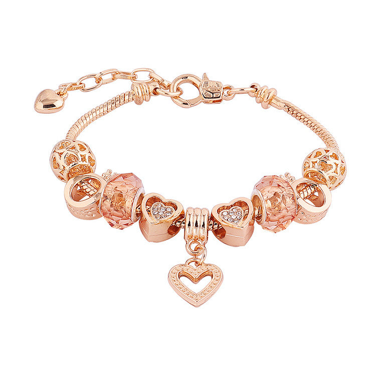 Wholesale Creative Heart Crown Bracelet ACC-BT-Qianzi005