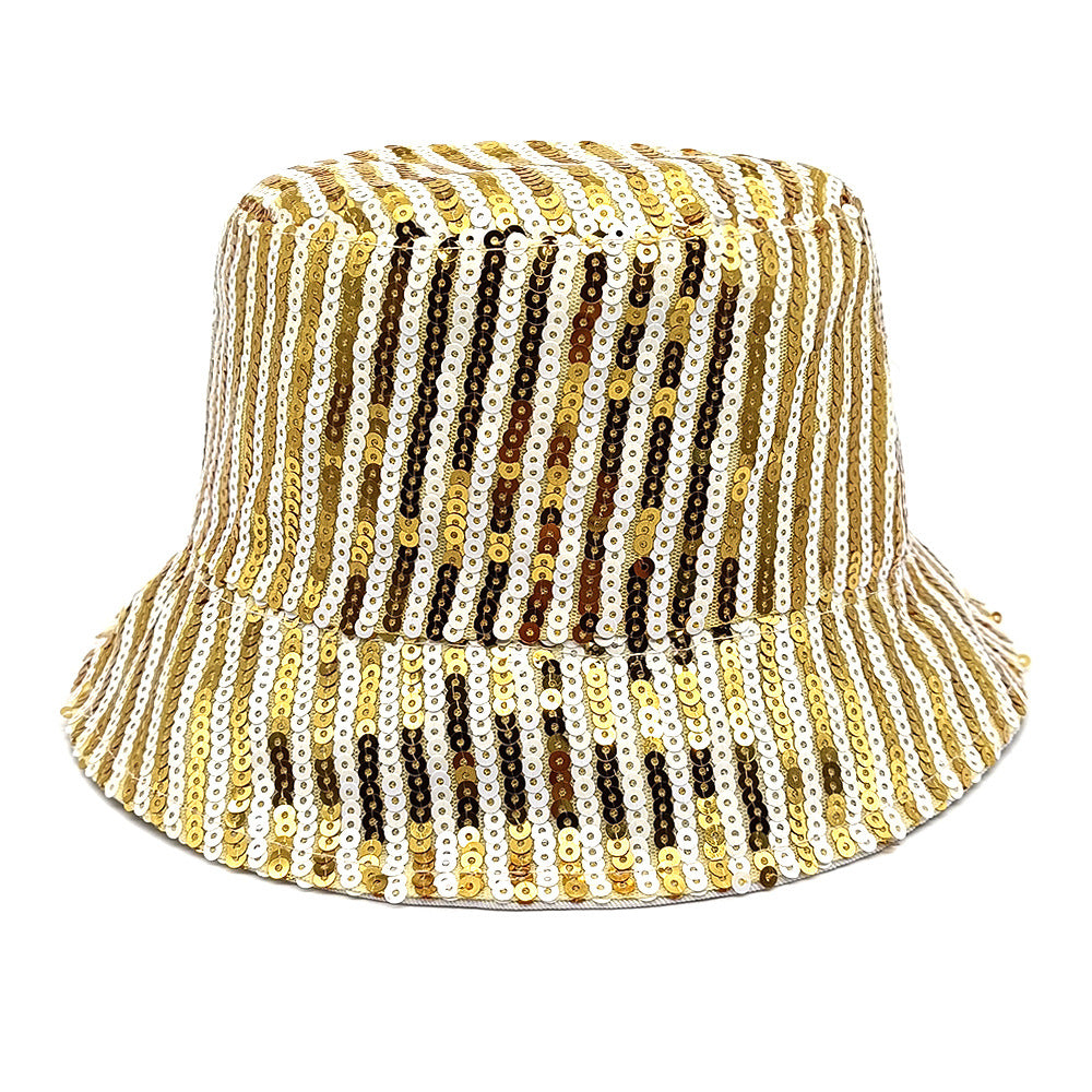 Wholesale  Sequin Performance Basin Hat Bucket Hat