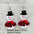 Wholesale  Christmas Earrings Stereo Snowman Dwarf  Santa Claus Acrylic Earrings