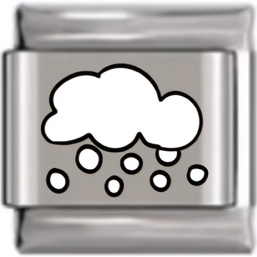 Wholesale Italian Charm Bracelet 9mm DIY Splicing White Series Stainless Steel Composable Bracelet