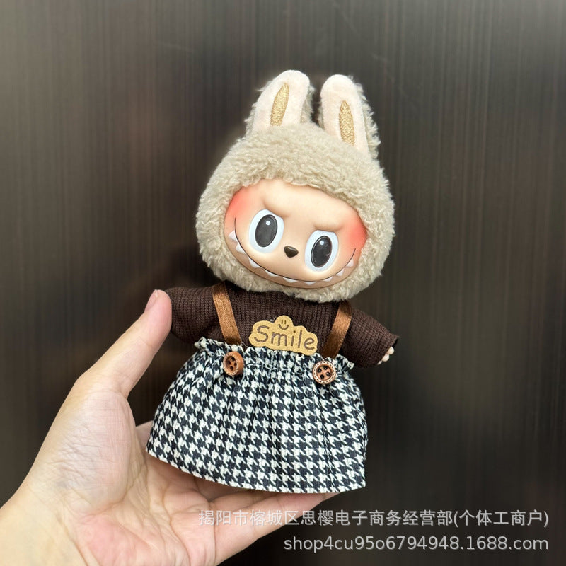 Wholesale Cute cartoon doll clothes set toy