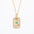 Wholesale  12 Constellation Light Luxury Niche Diamond Oil Dropping Color Necklaces
