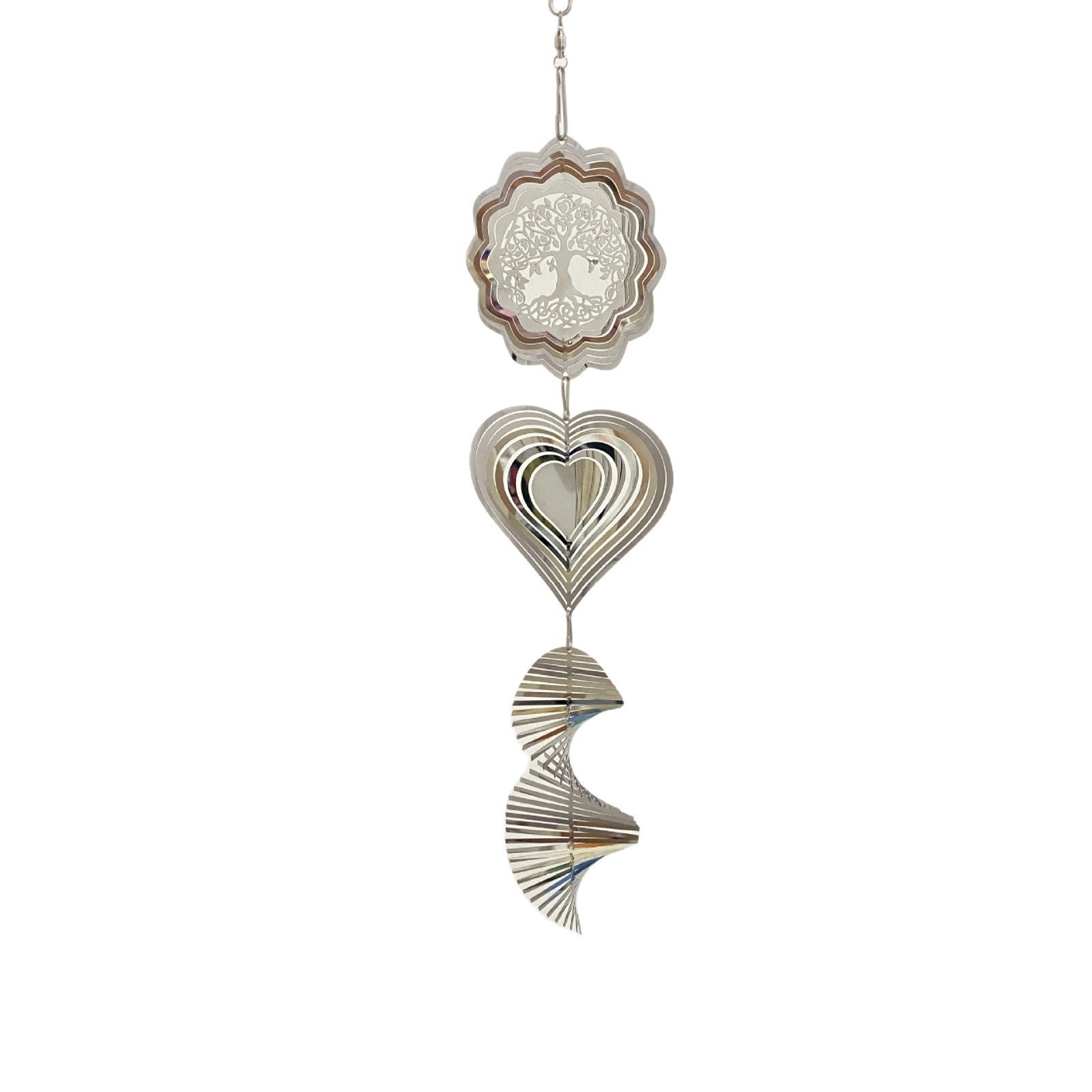 Wholesale Stainless Steel  Rotating Wind Chime