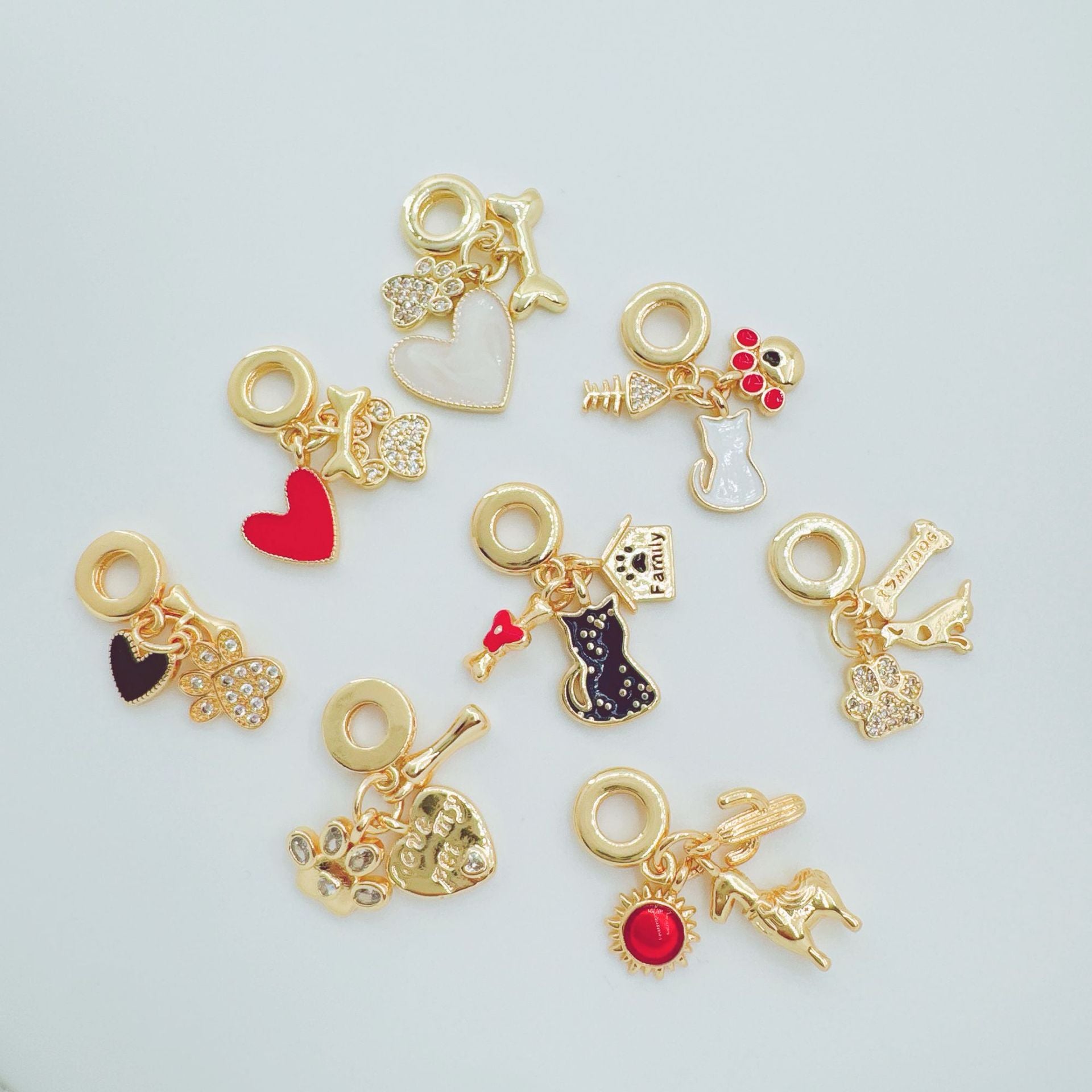 Wholesale 18K Gold Plated Copper Jewelry Set,  Trendy Fashion Accessory for Gift or Resale