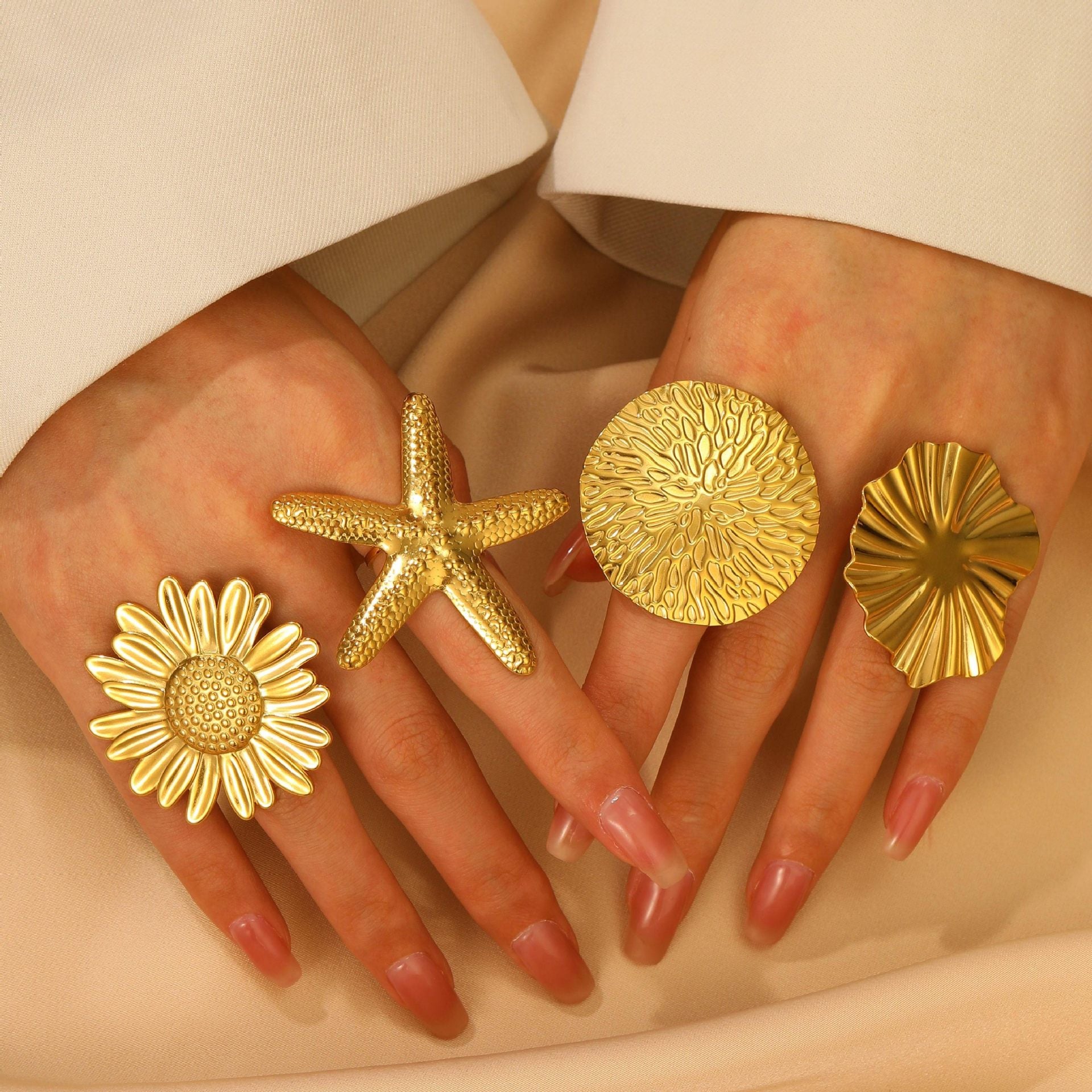 Wholesale  round  Stainless Steel  ring