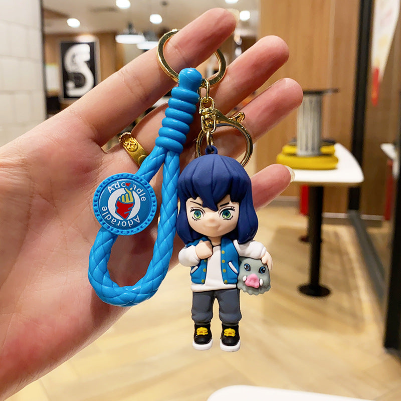 Wholesale Cartoon Animation PVC Keychain Cute Keychain ACC-KC-ErLu009