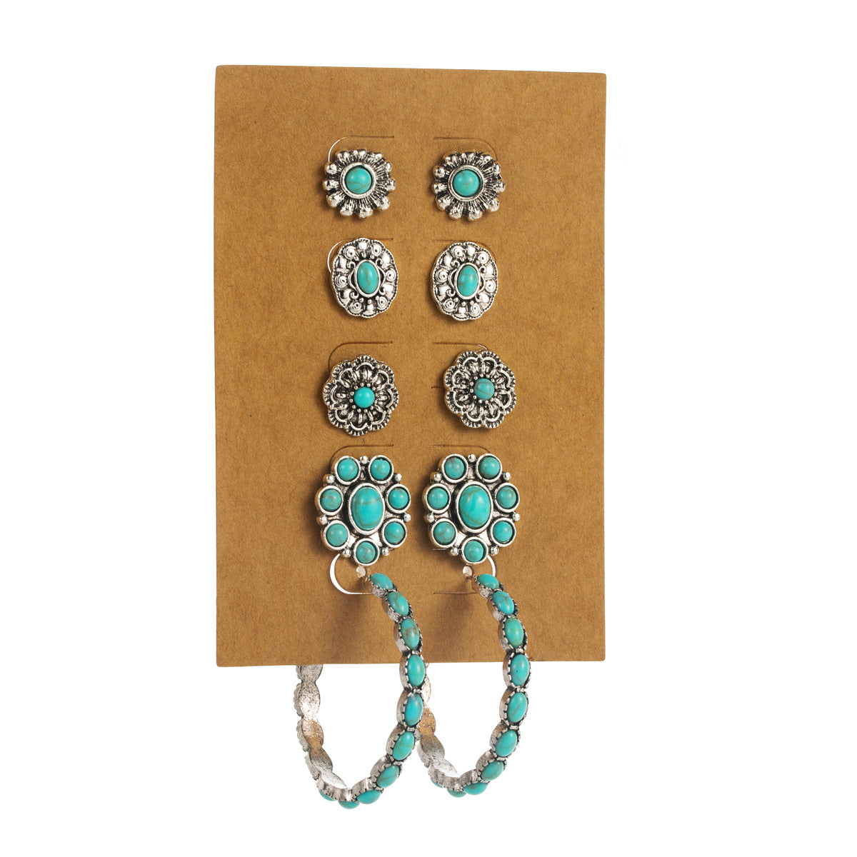 Wholesale Turquoise Earring Sets—Stylish Jewelry Accessories for Everyday Wear