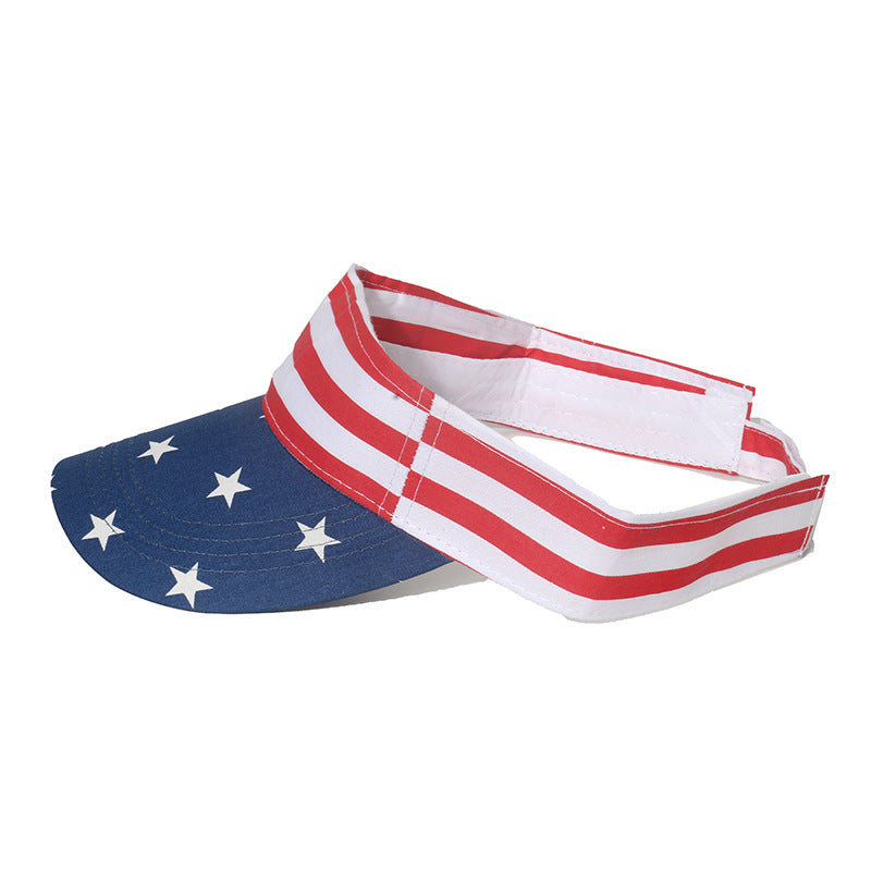 Wholesale  US Independence Day Star Stripe US Flag  Empty Cap