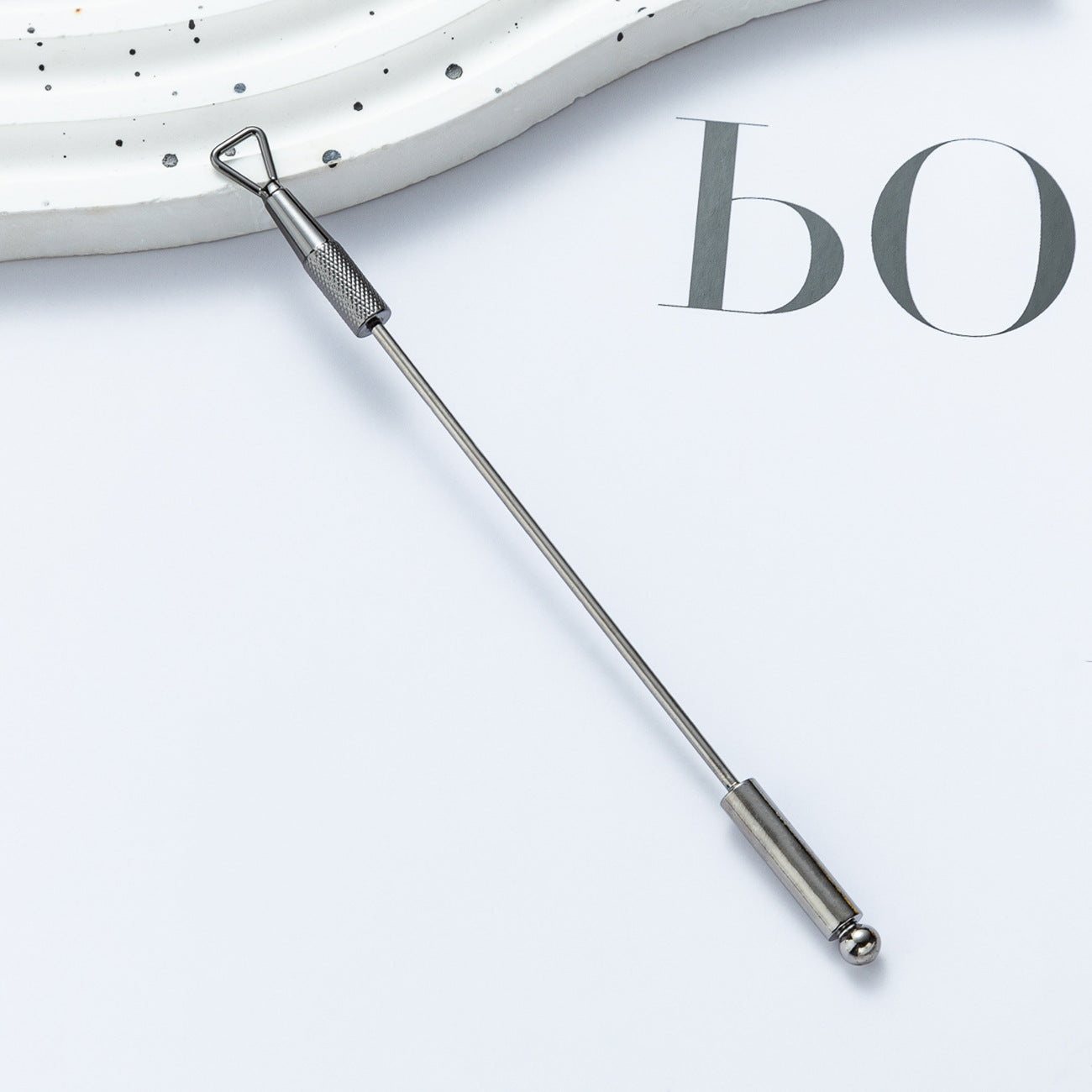 Wholesale DIY Beaded Stainless Steel Double Head Nail Art Remover Nail Art Tools ACC-NS-HuaH001