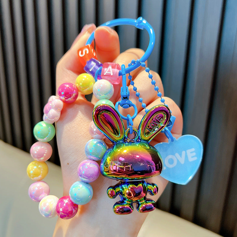 Wholesale Electroplated Colorful Conch Keychain Lanyard Keychain ACC-KC-WoAn003